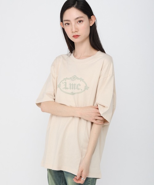 LMCの「【UNISEX】LMC/GOTHIC OVAL TEE(Tシャツ/カットソー・レディース・ホワイト/ブラック/クリーム・MEDIUM/LARGE/SMALL)」の7枚目の写真