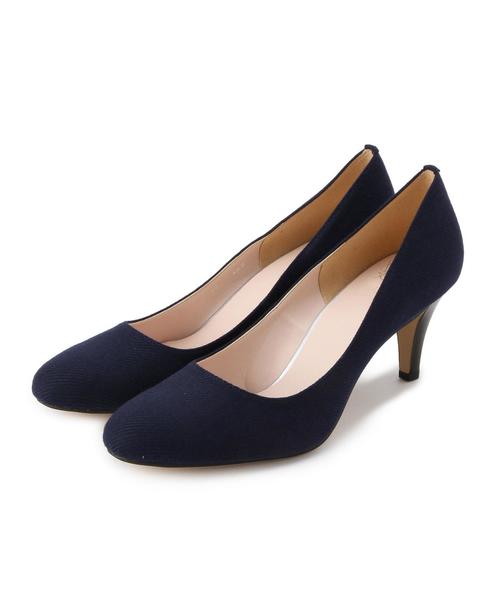 Boisson Chocolat(ボワソンショコラ)の「B KFラウンドプレーンパンプス70D(パンプス・レディース・ブラック/レッド/ネイビー・25cm/23cm/22.5cm/23.5cm/22cm/25.5cm/24.5cm/24cm)」の3枚目の写真