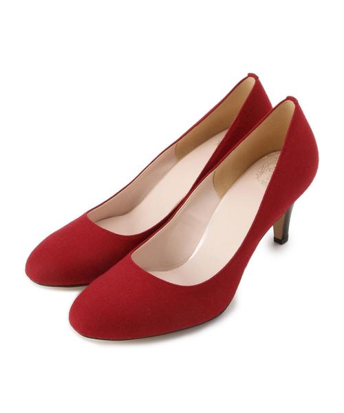 Boisson Chocolat(ボワソンショコラ)の「B KFラウンドプレーンパンプス70D(パンプス・レディース・ブラック/レッド/ネイビー・25cm/23cm/22.5cm/23.5cm/22cm/25.5cm/24.5cm/24cm)」の1枚目の写真