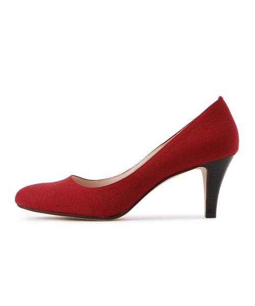 Boisson Chocolat(ボワソンショコラ)の「B KFラウンドプレーンパンプス70D(パンプス・レディース・ブラック/レッド/ネイビー・25cm/23cm/22.5cm/23.5cm/22cm/25.5cm/24.5cm/24cm)」の6枚目の写真