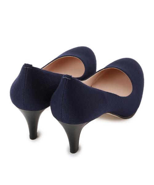 Boisson Chocolat(ボワソンショコラ)の「B KFラウンドプレーンパンプス70D(パンプス・レディース・ブラック/レッド/ネイビー・25cm/23cm/22.5cm/23.5cm/22cm/25.5cm/24.5cm/24cm)」の8枚目の写真