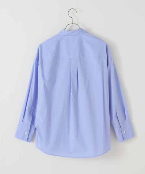 JOURNAL STANDARD（ジャーナルスタンダード）の「APESCO TCタイプライターシャツ（シャツ/ブラウス・レディース・ホワイト/グリーン/サックスブルー・FREE）」の4枚目の写真