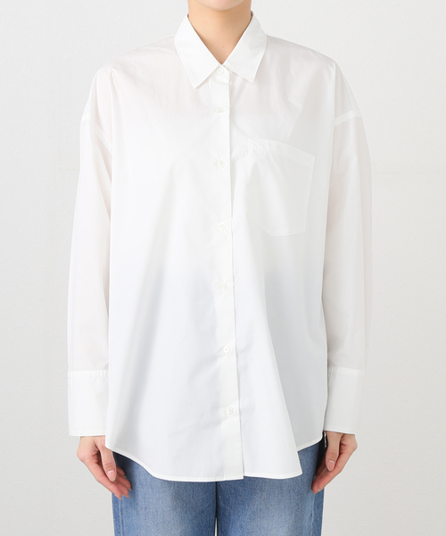 JOURNAL STANDARD（ジャーナルスタンダード）の「APESCO TCタイプライターシャツ（シャツ/ブラウス・レディース・ホワイト/グリーン/サックスブルー・FREE）」の16枚目の写真