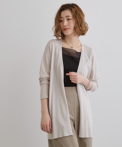 b-life ウォームロングカーディガンWarm Long Cardigan b-life ウォームロングカーディガンWarm Long Cardigan