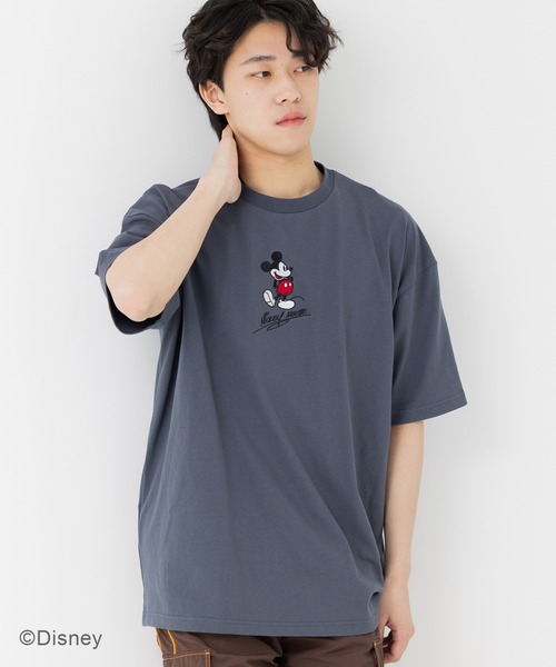 boohoo MAN 半袖 ディズニー ミッキーマウス Tシャツ トップス セール】〈ディズニー〉ミッキーマウス/半袖Tシャツ（Tシャツ