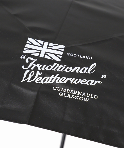 Traditional Weatherwear（トラディショナルウェザーウェア）の「【TRADITIONAL WEATHERWEAR】LIGHT WEIGHT UMBRELLA：折りたたみ傘（折りたたみ傘・レディース・ベージュ/ブラック・FREE）」の3枚目の写真