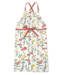 studio CLIP（スタディオクリップ）の「コットンリネンフラワー水彩エプロン（エプロン）」