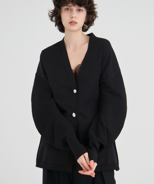 ニット セーター 「RITAN/リタン」Arch Sleeve Knit Cardican/アーチスリーブニットカーディガン レディース RITAN/リタン】Arch Sleeve Knit Cardican/アーチスリーブニット
