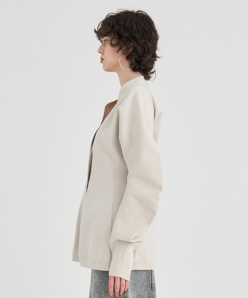 ニット セーター 「RITAN/リタン」Arch Sleeve Knit Cardican/アーチスリーブニットカーディガン レディース RITAN/リタン】Arch Sleeve Knit Cardican/アーチスリーブニット