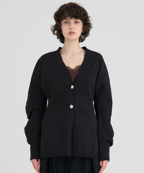 RITAN/リタン】Arch Sleeve Knit Cardican/アーチスリーブニット