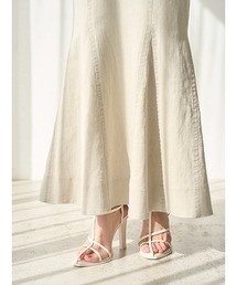 SNIDEL | ラインヒールサンダル(サンダル)