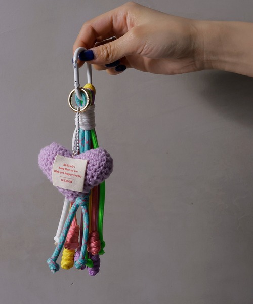 メグえもん様NO.498☆リメイク☆ぷっくりハートキーホルダー４個セット　薔薇 メグえもん様NO.498☆リメイク☆ぷっくりハートキーホルダー4個セット