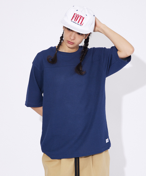 FRUIT OF THE LOOM(フルーツオブザルーム)の「FRUIT OF THE LOOM / FTL EX ACCENT STITCH CAP /ロゴキャップ/ユニセックス(キャップ・メンズ・ブラック/ホワイト/グリーン/ブラウン・フリー)」の9枚目の写真