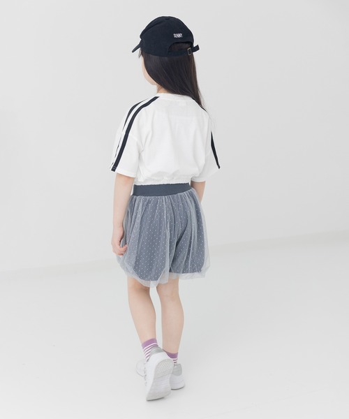 セール】肩ラインショート丈 Tシャツ（Tシャツ/カットソー