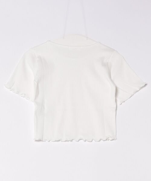 WEGO(ウィゴー)の「【PHIILY】スタッズリブメロウトップス(Tシャツ/カットソー・レディース・ホワイト系その他/ホワイト/ブラック/サックスブルー・FREE)」の8枚目の写真