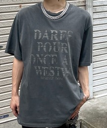 Chikashitsu +(`JVcvX)́yChikashitsu{zpigment croque logo t-shirt / y`JVcvXzsOgI[o[TCYSTVc(TVc/Jbg\[)
