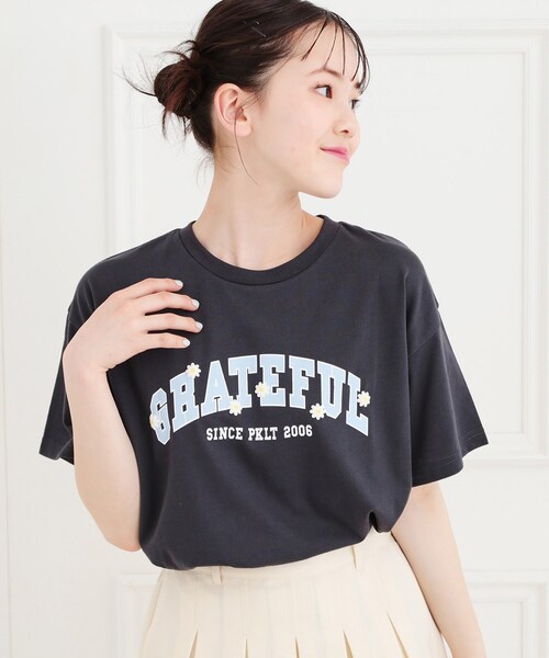 セール】カレッジTシャツ（Tシャツ/カットソー）｜PINK-latte