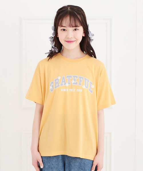 セール】カレッジTシャツ（Tシャツ/カットソー）｜PINK-latte