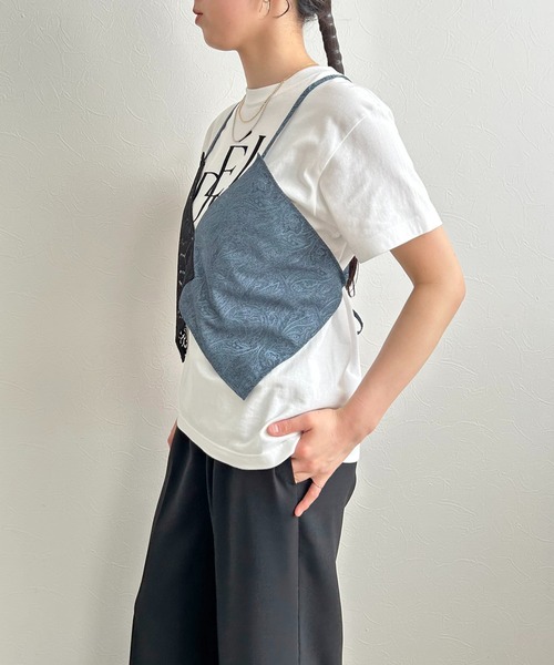 LHELBIE(レルビエ)の「レースジャガードビスチェ(その他トップス・レディース・ブラック/ベージュ・M)」の22枚目の写真
