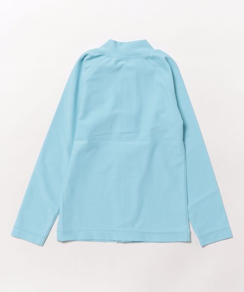 HAKKA KIDS（ハッカキッズ）の「シープリントラッシュガード（ラッシュガード・キッズ・ブルー/オレンジ・S/M）」の3枚目の写真