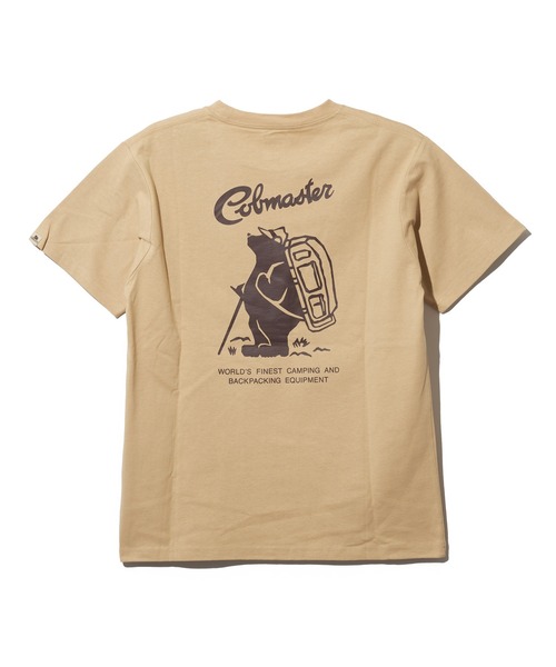COBMASTER（コブマスター）の「【COBMASTER/コブマスター】COB BACK LOGO TEE 7251/半袖Tシャツ（Tシャツ/カットソー・レディース・ブラック/ベージュ/インディゴブルー/ダークカーキ/ホワイト・SMALL/MEDIUM/LARGE/X-LARGE/X-SMALL）」の3枚目の写真