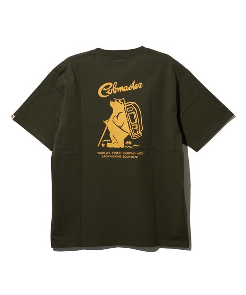 COBMASTER（コブマスター）の「【COBMASTER/コブマスター】COB BACK LOGO TEE 7251/半袖Tシャツ（Tシャツ/カットソー・レディース・ブラック/ベージュ/インディゴブルー/ダークカーキ/ホワイト・SMALL/MEDIUM/LARGE/X-LARGE/X-SMALL）」の4枚目の写真