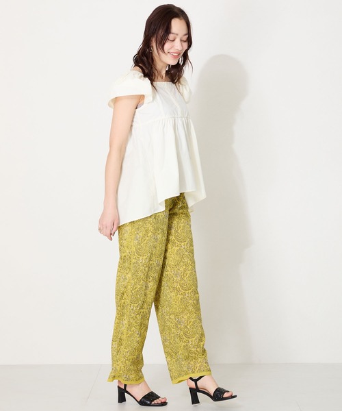 ORiental TRaffic（オリエンタルトラフィック）の「キルティング×スタッズヒールサンダル/51229（サンダル・レディース・ブラック/ピンク/ホワイト・S/M/L/LL）」の21枚目の写真