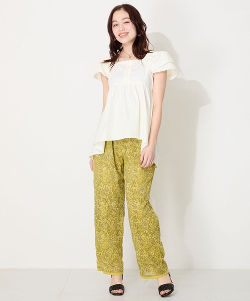 ORiental TRaffic（オリエンタルトラフィック）の「キルティング×スタッズヒールサンダル/51229（サンダル・レディース・ブラック/ピンク/ホワイト・S/M/L/LL）」の22枚目の写真