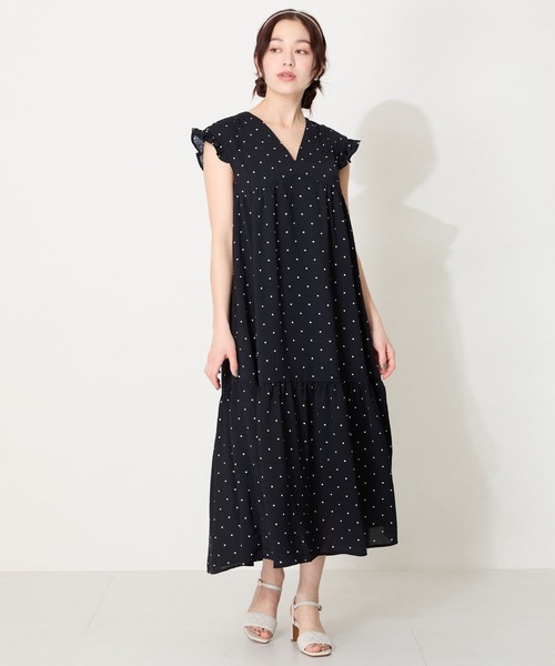 ORiental TRaffic（オリエンタルトラフィック）の「キルティング×スタッズヒールサンダル/51229（サンダル・レディース・ブラック/ピンク/ホワイト・S/M/L/LL）」の11枚目の写真