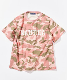 NAUTICA/ノーティカ アップリケロゴTシャツ