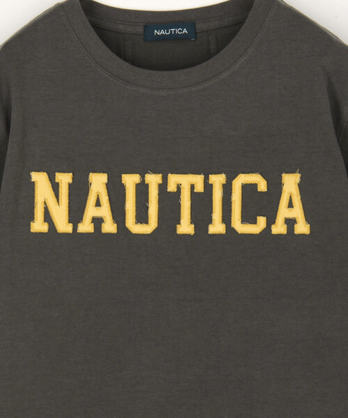 FREAK'S STORE(フリークスストア)の「NAUTICA/ノーティカ アップリケロゴTシャツ(Tシャツ/カットソー・レディース・カモフラージュ/ライトグレー/チャコールグレー/ピンク・フリ-)」の18枚目の写真
