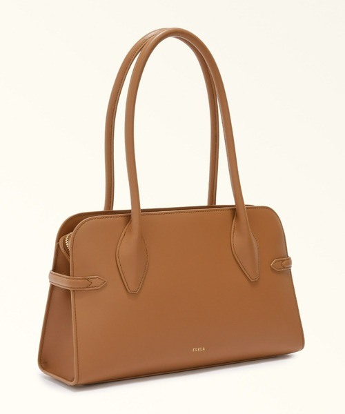 FURLA（フルラ）の「フルラ ゴッチャ ハンドバッグ M（トートバッグ・レディース・ブラウン/カーキ/ブラック・ONE SIZE）」の6枚目の写真