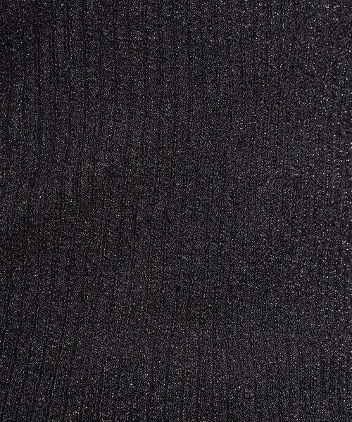 N.（N. Natural Beauty Basic）（エヌエヌナチュラルビューティーベーシック）の「フロントツイストリブニット（ニット/セーター・レディース・チャコールグレー/ライトイエロー/ベージュ・MEDIUM）」の10枚目の写真