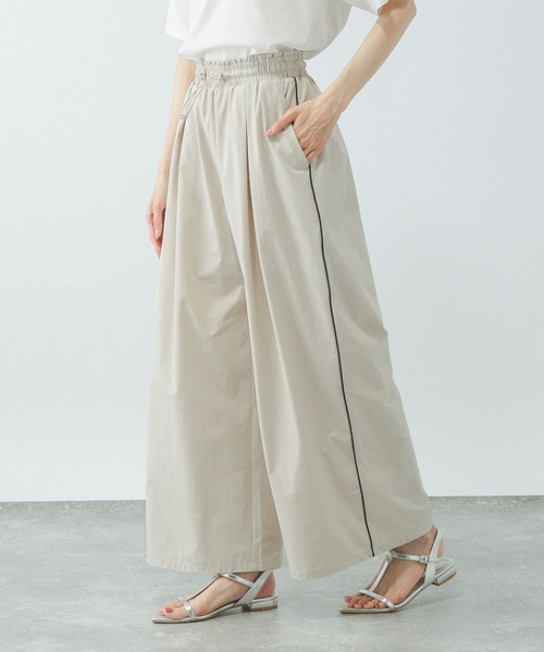 GLOBAL WORK(グローバルワーク)の「遮熱撥水/イージーパンツ/494088(その他パンツ・レディース・ブラック/ベージュ/ブラウン・MEDIUM/LARGE)」の3枚目の写真