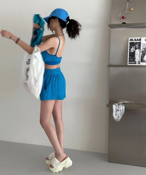 gossip!ロサンゼルス(ゴシップロサンゼルス)の「厚底トングミュールサンダル ビーチサンダル 美脚 夏(サンダル・レディース・ブラック・S/M/L/XL)」の19枚目の写真