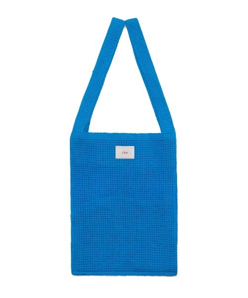 clor(クロル)の「CROCHET MARKET BAG(ショルダーバッグ・レディース・ホワイト/クリーム/ブルー・ONE SIZE)」の14枚目の写真