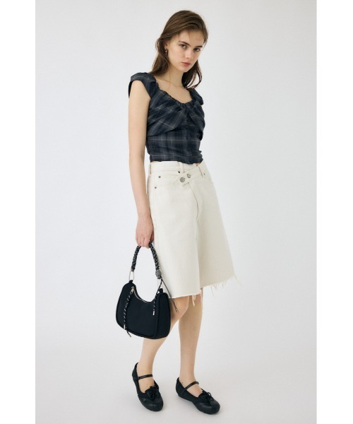 MOUSSY(マウジー)の「PARACORD NYLON バッグ(ショルダーバッグ・レディース・ブラック/ライトグレー・FREE)」の8枚目の写真