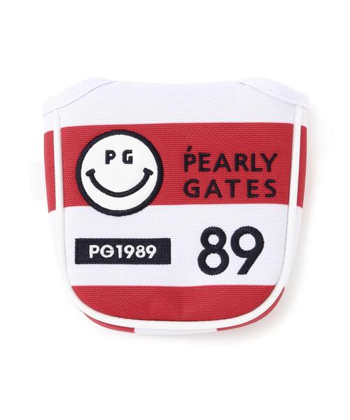 PEARLY GATES】ボーダー柄マレット型用パターカバー (UNISEX)（ゴルフ