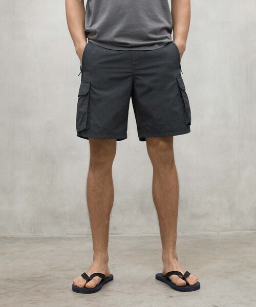 ECOALF(エコアルフ)の「ALISTE カーゴ ショートパンツ / ALISTE SHORTS MAN(その他パンツ・メンズ・グリーン系その他7/グレー系その他2/ライトグレー・32/30/34)」の1枚目の写真