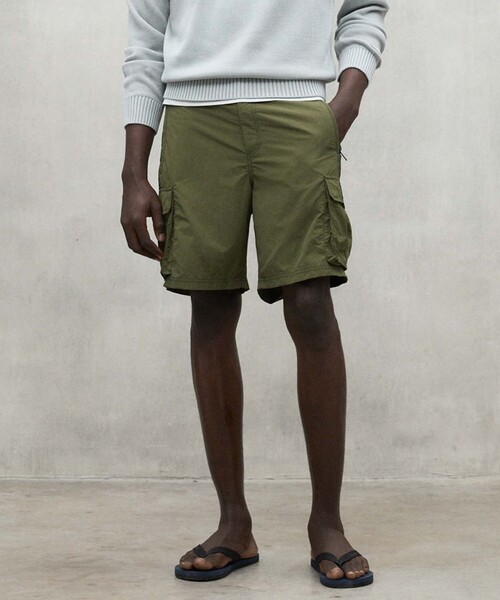 ECOALF(エコアルフ)の「ALISTE カーゴ ショートパンツ / ALISTE SHORTS MAN(その他パンツ・メンズ・グリーン系その他7/グレー系その他2/ライトグレー・32/30/34)」の3枚目の写真