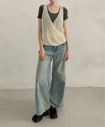 DECADE CLASSIC（ディケイド クラシック）の「DECADE CLASSIC 前後2WAYサマーニットベスト (SS)（その他トップス）」