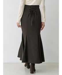 MERCURYDUO | バックレースアップストレッチマーメイドスカート(スカート)