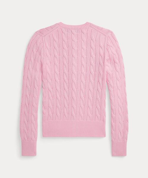 ポロ　ラルフローレン　カーディガン　ピンク 中古・古着通販】POLO RALPH LAUREN (ポロ・ラルフローレン