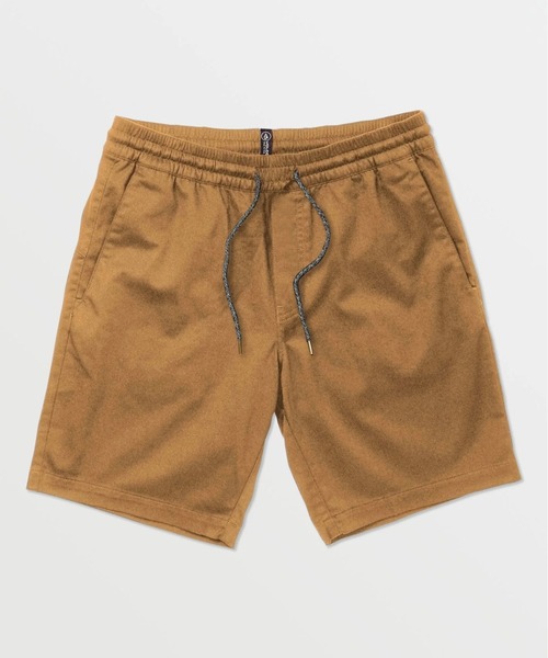 VOLCOM(ボルコム)の「【VOLCOM/ボルコム】Frickin Elastic Waist Shorts/ウエストゴムドローコード付きショートパンツ(その他パンツ・メンズ・ブラック/ダークカーキ・SMALL/MEDIUM/LARGE/X-LARGE)」の16枚目の写真