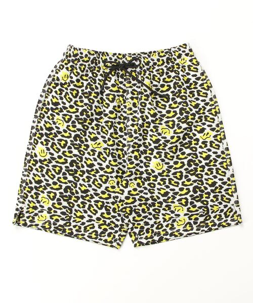 STUD MUFFIN(スタッドマフィン)の「STUD MUFFIN/スタッドマフィン/ストレッチサテン スマイリーレオパードボードショーツ(その他パンツ・メンズ・ブラック/イエロー・2/3/4)」の10枚目の写真