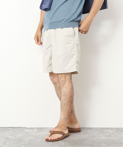 NOLLEY’S（ノーリーズ）の「撥水ナイロンショートパンツ（その他パンツ・メンズ・ブラック/ライトグレー/ブルー・M/L/S）」の6枚目の写真