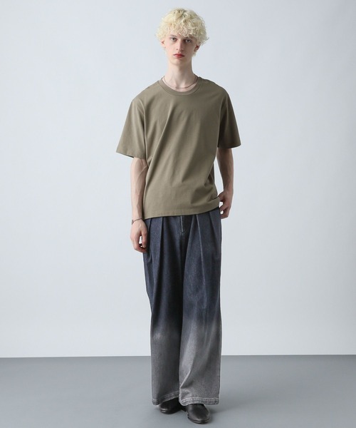 HARE（ハレ）の「グラデハクデニムパンツ(HARE)（デニムパンツ・メンズ・ブルー系/ブラック系・SMALL/MEDIUM）」の6枚目の写真