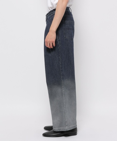 HARE（ハレ）の「グラデハクデニムパンツ(HARE)（デニムパンツ・メンズ・ブルー系/ブラック系・SMALL/MEDIUM）」の12枚目の写真