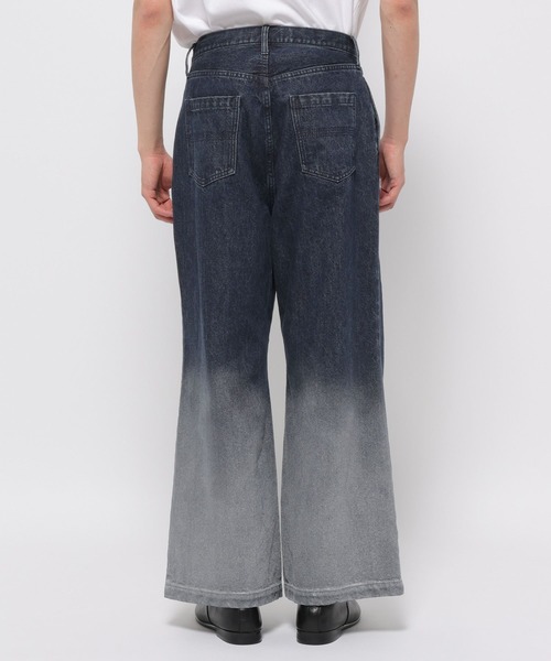 HARE（ハレ）の「グラデハクデニムパンツ(HARE)（デニムパンツ・メンズ・ブルー系/ブラック系・SMALL/MEDIUM）」の13枚目の写真