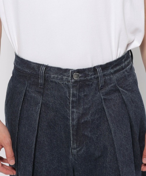 HARE（ハレ）の「グラデハクデニムパンツ(HARE)（デニムパンツ・メンズ・ブルー系/ブラック系・SMALL/MEDIUM）」の14枚目の写真